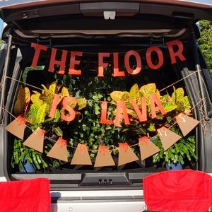 "The Floor is Lava" Banner